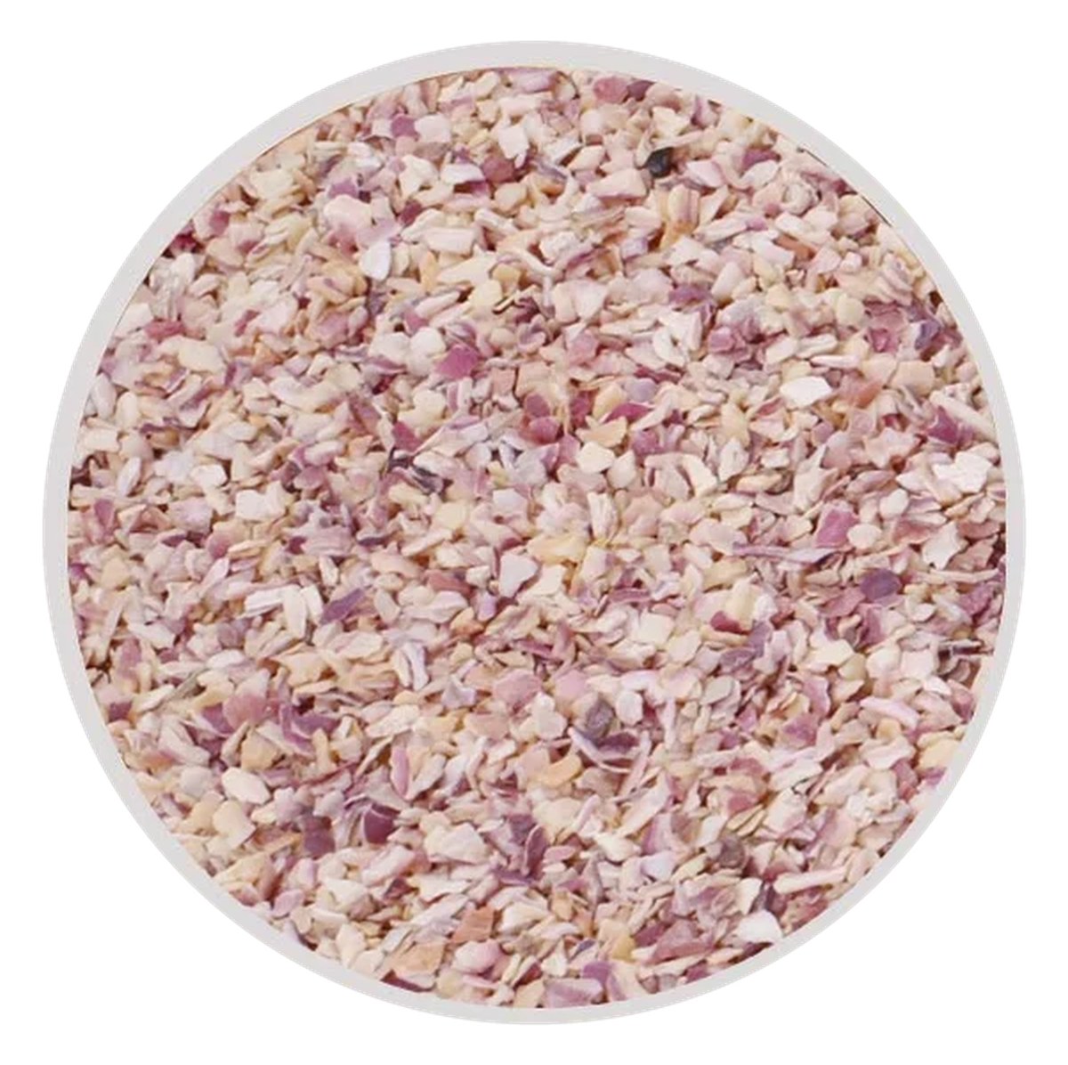 Pink onion · Minced finished product reference